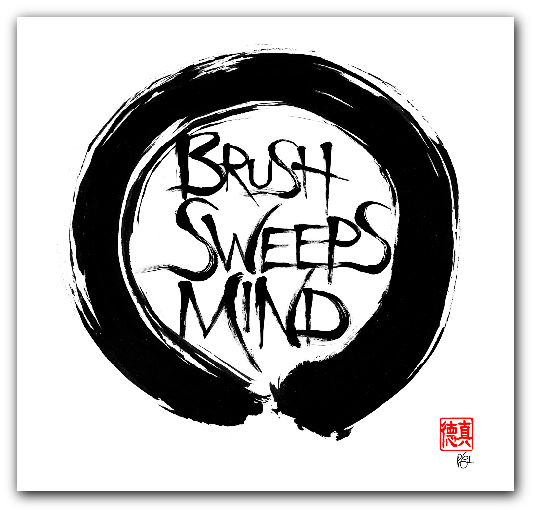 Brush Sweeps Mind