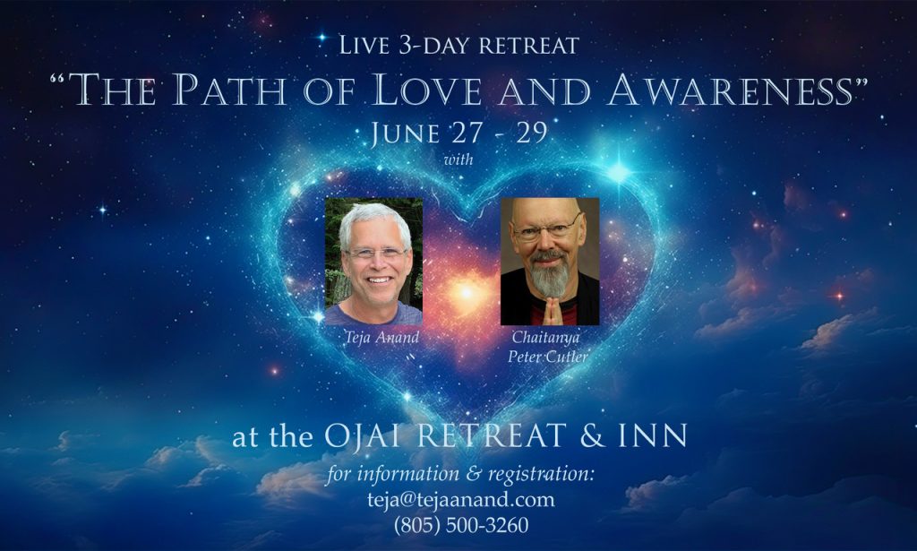 flyer for Ojai Retreat